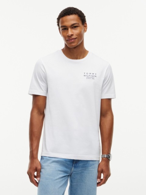 Мужские футболки Tommy Hilfiger Wavy Flag Back Logo T-Shirt