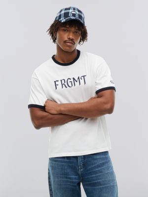 Tommy Hilfiger x FRGMT Ringer T-Shirt, Ecru