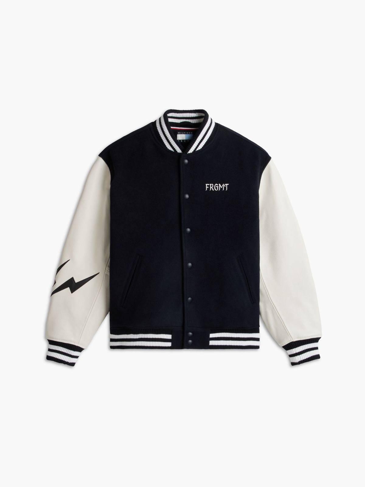Tommy Hilfiger x FRGMT Varsity Jacket — Navy Blue