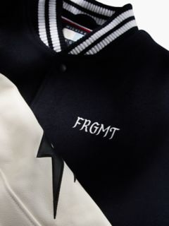 Tommy Hilfiger x FRGMT Varsity Jacket — Navy Blue 13