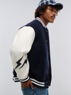 Tommy Hilfiger x FRGMT Varsity Jacket — Navy Blue 7