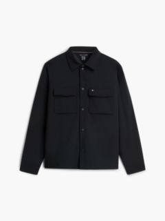 Water-Repellent Padded Tech Shirt — Black 5