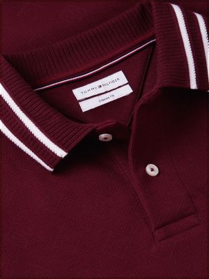 Мужские свитеры Tommy Hilfiger Regular Fit Foulard Jacquard Polo — фото 6