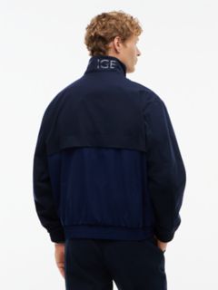 Water-Repellent Two-Tone Track Jacket — Carbon Navy 4