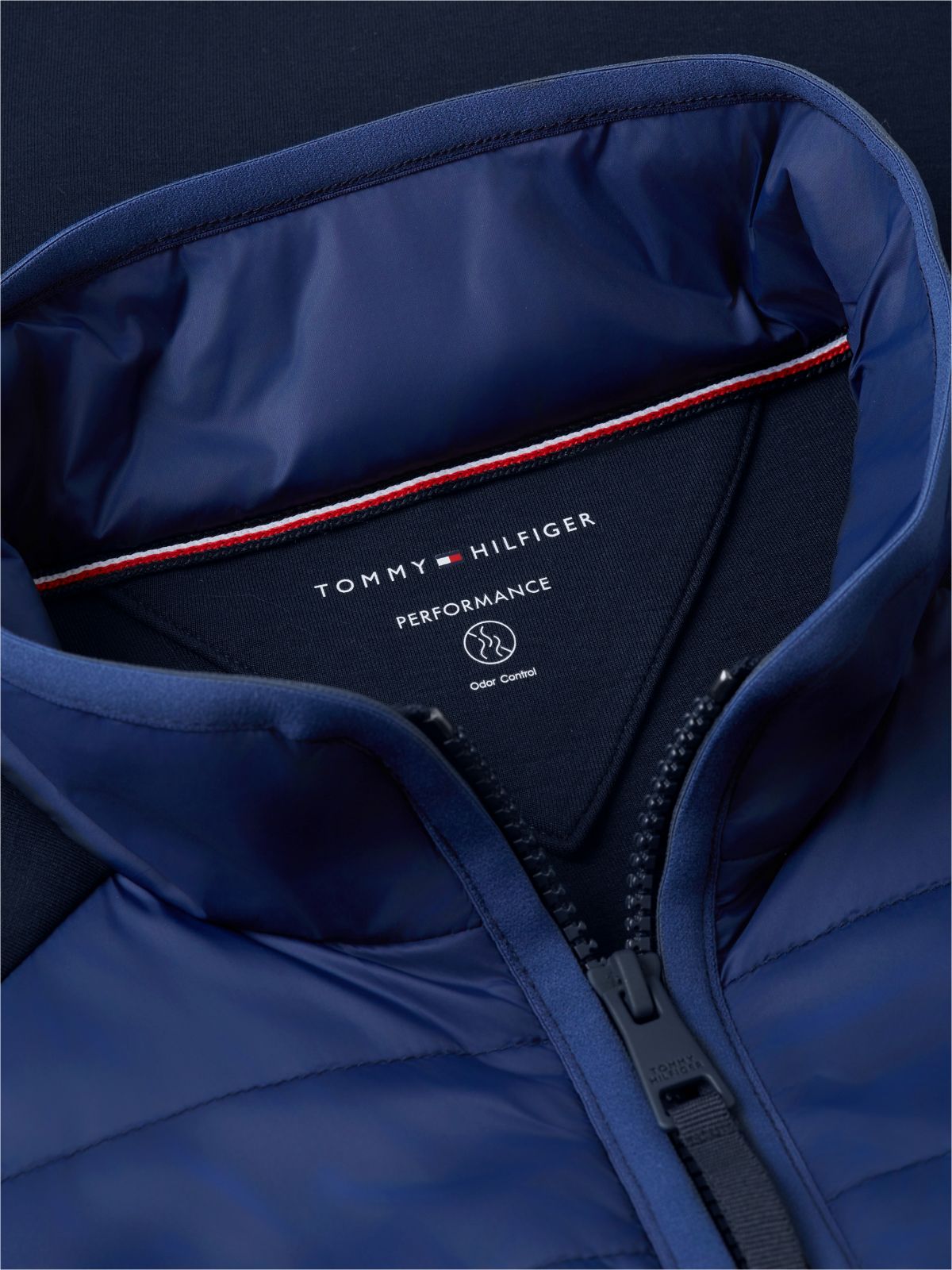 Mixed-Media TH Performance Vest — Carbon Navy