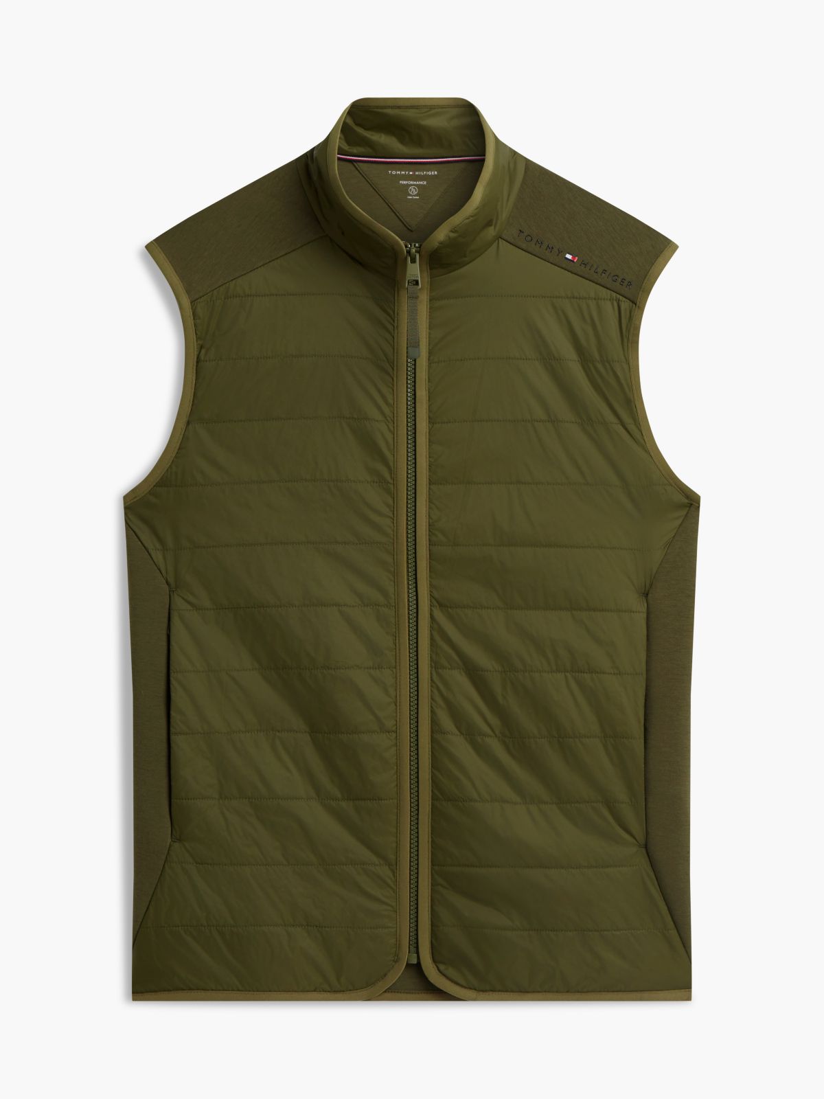 Mixed-Media TH Performance Vest — Huntsman Green