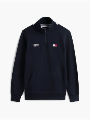 Tommy x US SailGP Team Flag Quarter-Zip | Tommy Hilfiger