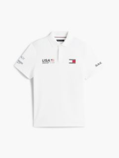 Tommy x US SailGP Team Replica Polo — White 5