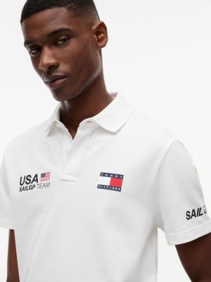 Мужские топы Tommy Hilfiger Tommy x US SailGP Team Replica Polo — фото 3
