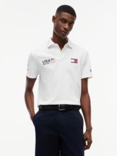 Tommy x US SailGP Team Replica Polo — White 1
