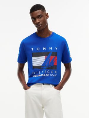 Tommy x US SailGP Team Graphic T-Shirt, Regal Blue