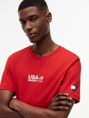 Мужские футболки Tommy Hilfiger Tommy x US SailGP Team Graphic T-Shirt — фото 3