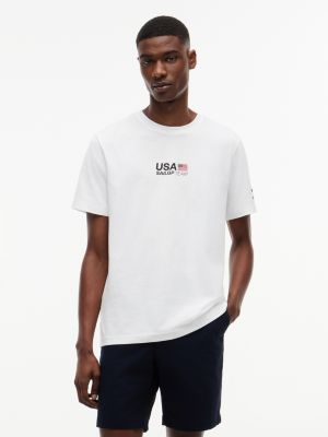 Tommy x US SailGP Team Graphic T-Shirt, White
