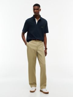 Classic Fit Back Flag Logo Polo — Carbon Navy 2