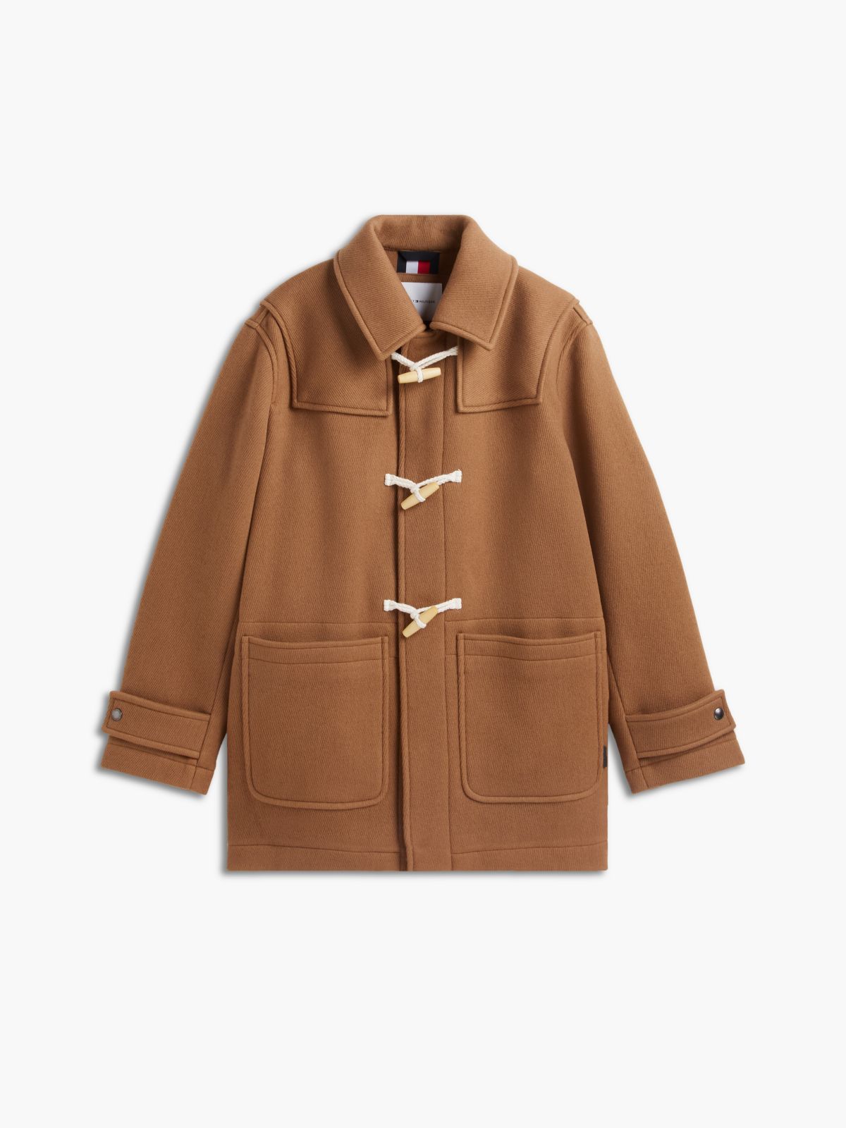Relaxed Wool Duffel Coat — Timeless Tawny
