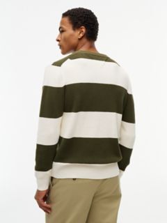 Hilfiger Logo Waffle-Knit Sweater — Huntsman Green 4
