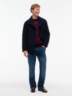 Fair Isle Crewneck Sweater — Regatta Red 2