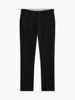 Heathered Straight Chino — Black 5