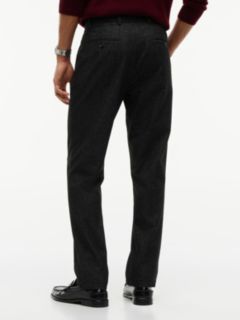 Heathered Straight Chino — Black 4