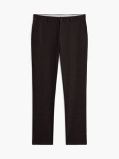 Heathered Straight Chino — Dark Coffee 5