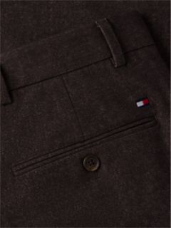 Heathered Straight Chino — Dark Coffee 6
