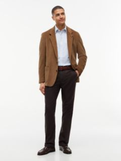 Heathered Straight Chino — Dark Coffee 2