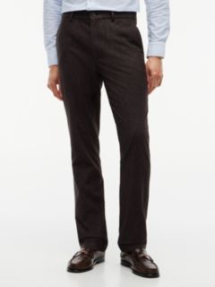 Heathered Straight Chino — Dark Coffee 1