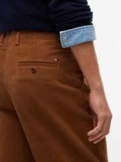 Relaxed Pleated Corduroy Pant — Timeless Tawny 5