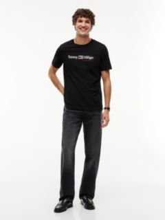 Hilfiger Flag Logo T-Shirt — Black 2