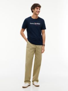 Hilfiger Flag Logo T-Shirt — Navy Blue 2