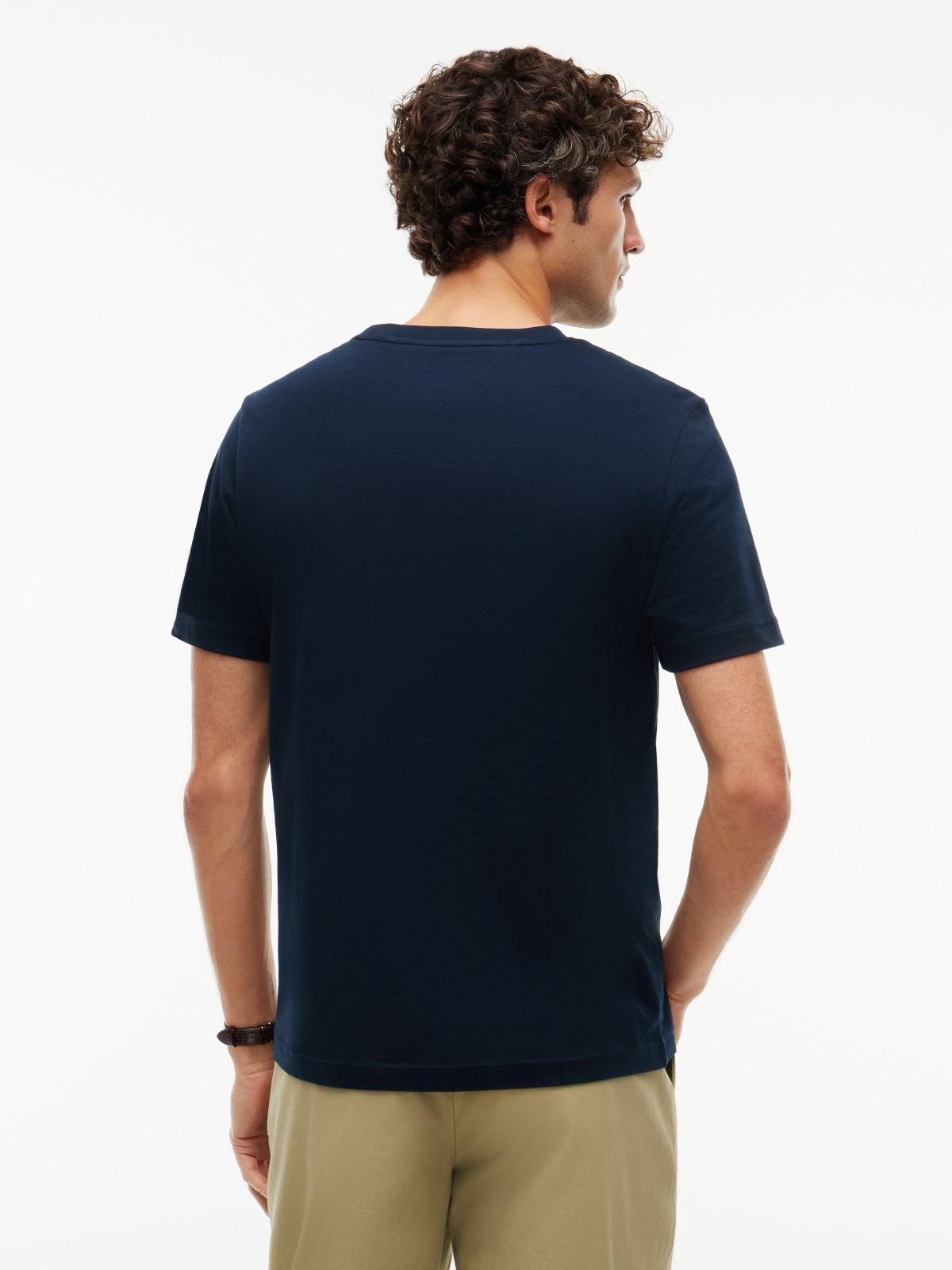 Hilfiger Flag Logo T-Shirt — Navy Blue