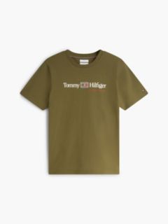 Hilfiger Flag Logo T-Shirt — Huntsman Green 5