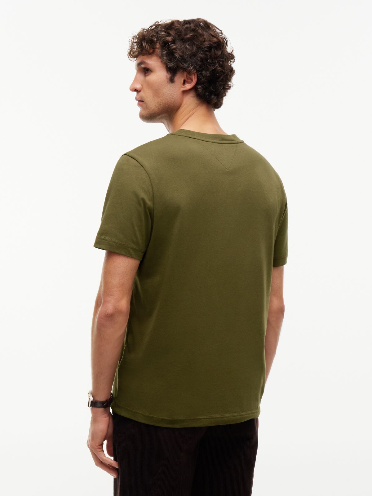 Hilfiger Flag Logo T-Shirt — Huntsman Green