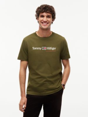 Hilfiger Flag Logo T-Shirt, Huntsman Green