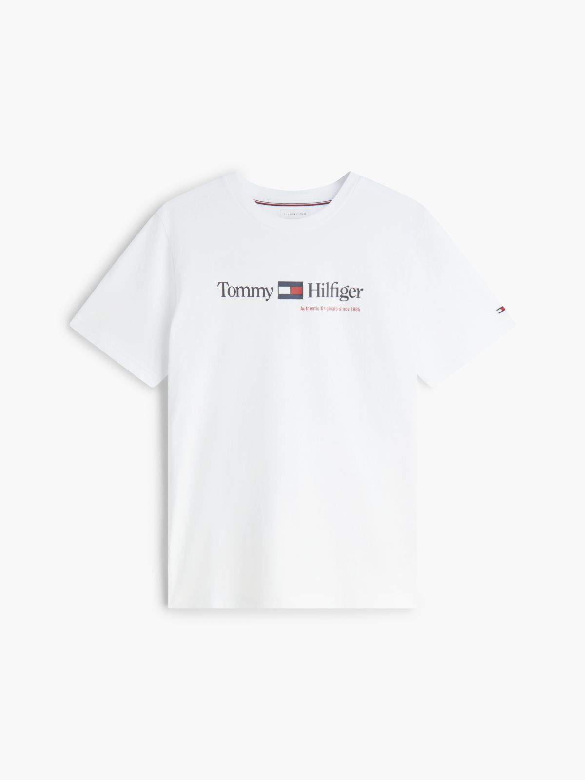 Hilfiger Flag Logo T-Shirt — White
