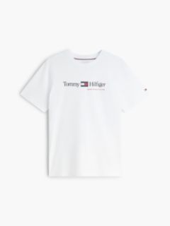 Hilfiger Flag Logo T-Shirt — White 5