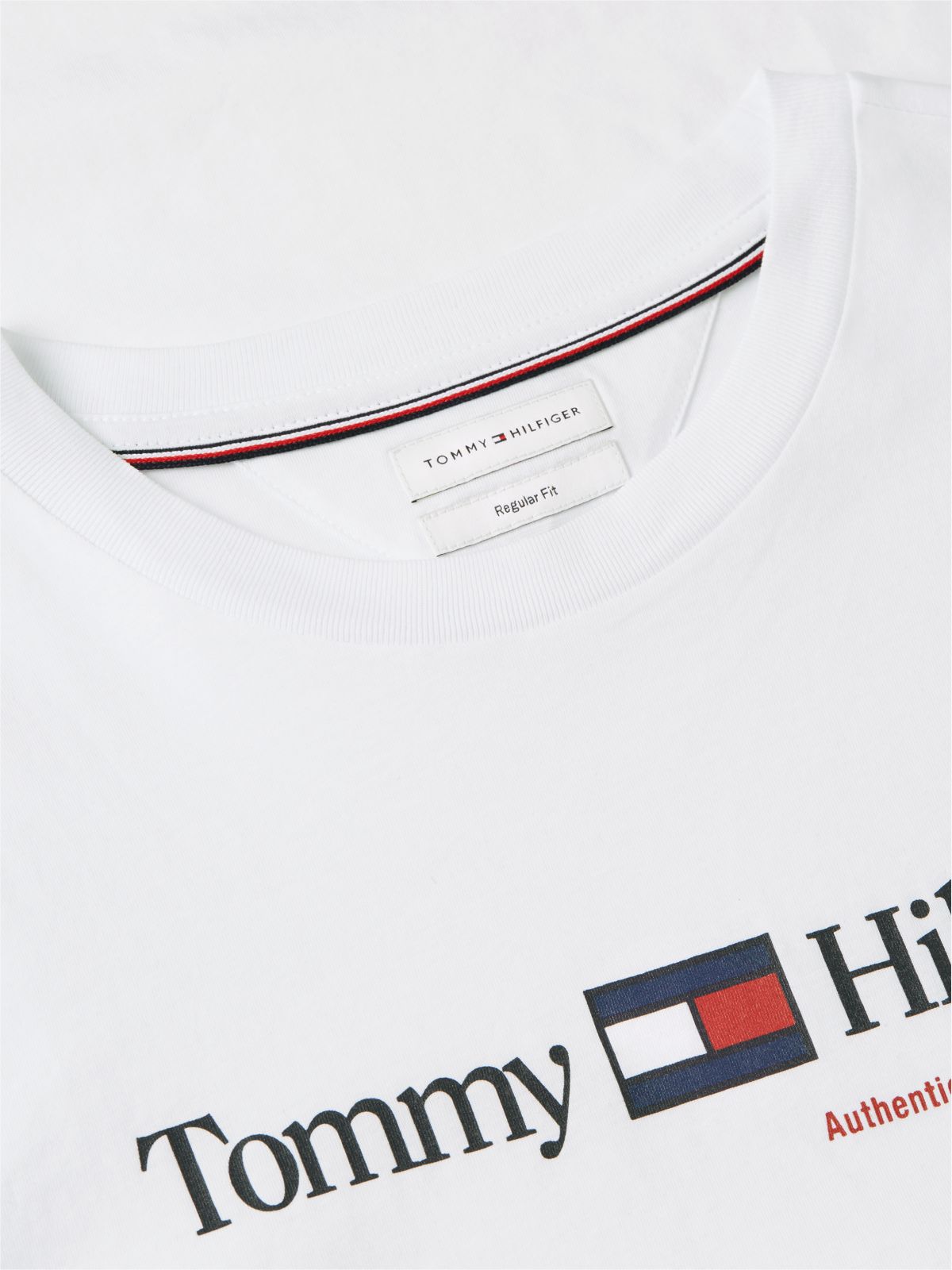 Hilfiger Flag Logo T-Shirt — White