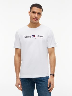 Hilfiger Flag Logo T-Shirt, White