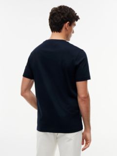 Classic Hilfiger Logo T-Shirt — Navy Blue 4