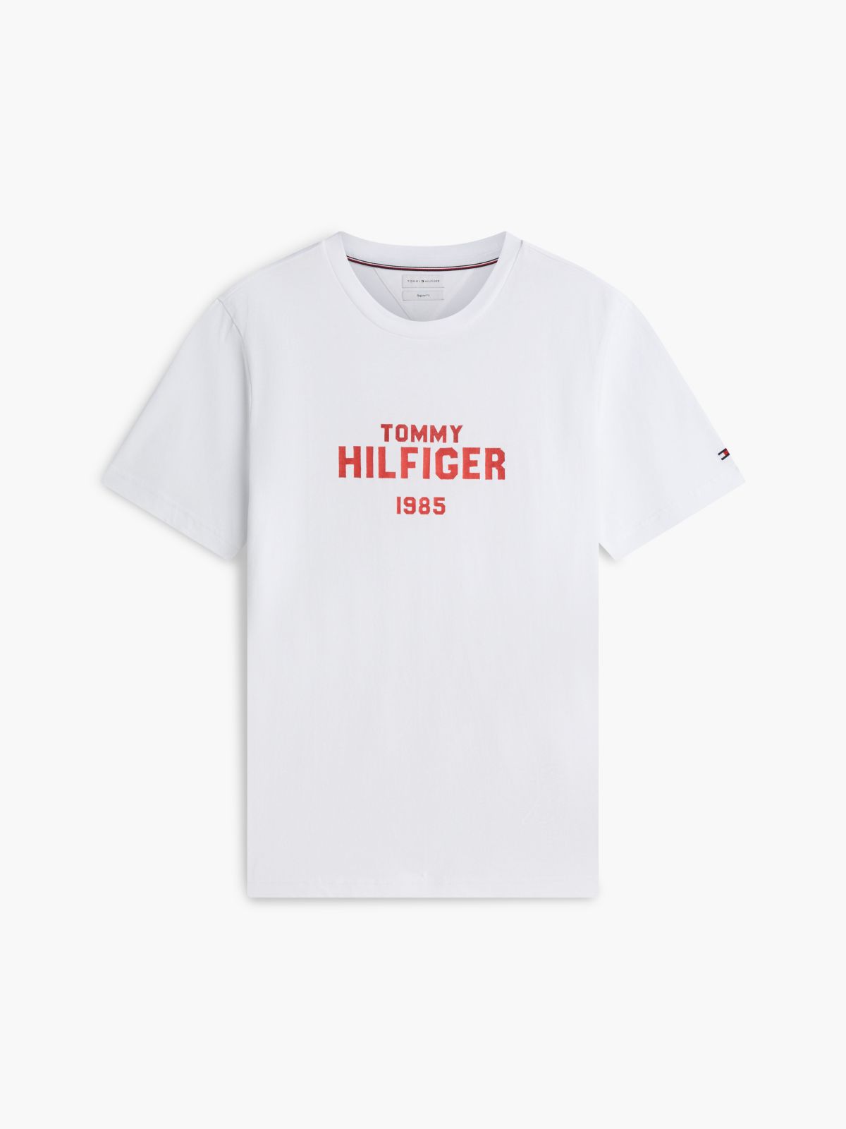 Classic Hilfiger Logo T-Shirt — White