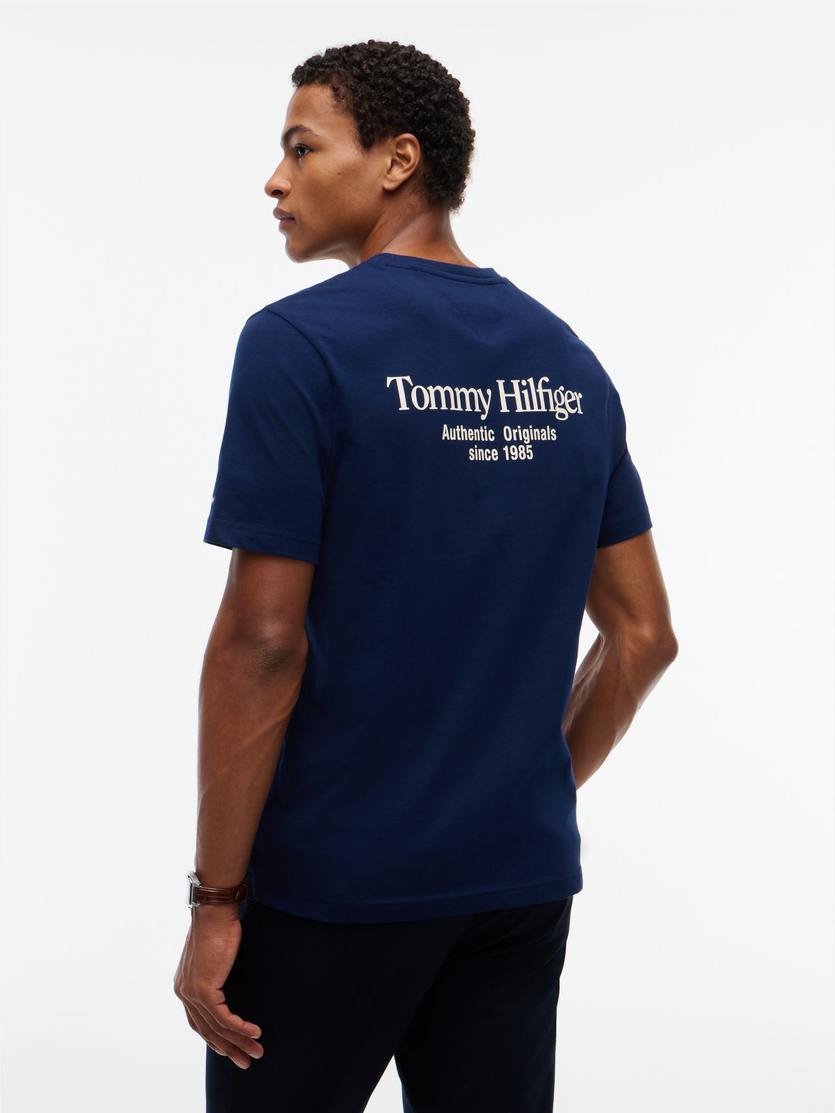 Hilfiger Graphic T-Shirt — Carbon Navy