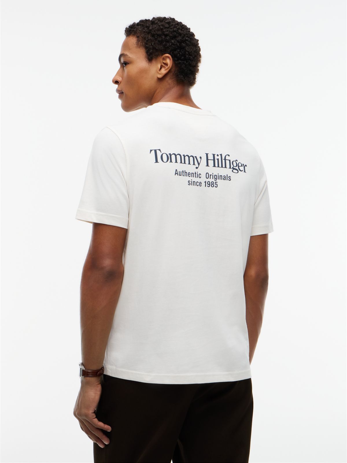 Hilfiger Graphic T-Shirt — Ivory Petal