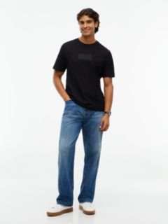 Embroidered Flag Logo T-Shirt — Black 2