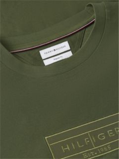 Embroidered Flag Logo T-Shirt — Huntsman Green 6