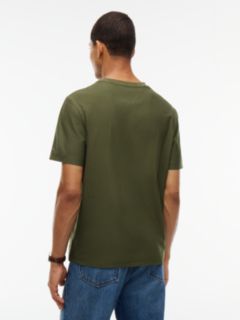 Embroidered Flag Logo T-Shirt — Huntsman Green 4