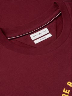 Circle Varsity Logo T-Shirt — Burgundy 6