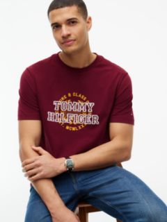 Circle Varsity Logo T-Shirt — Burgundy 3