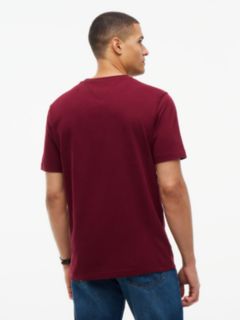 Circle Varsity Logo T-Shirt — Burgundy 4