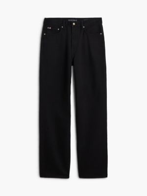 Мужские джинсы Tommy Hilfiger Relaxed Straight Jean, цвет: Чёрный — фото 7