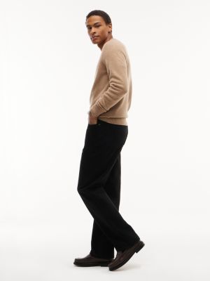 Мужские джинсы Tommy Hilfiger Relaxed Straight Jean, цвет: Чёрный — фото 3